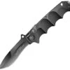 Boker Plus Jim Wagner RBB, Black Aluminum Handle, Plain -Boker knifework bop055 13732.1566588833